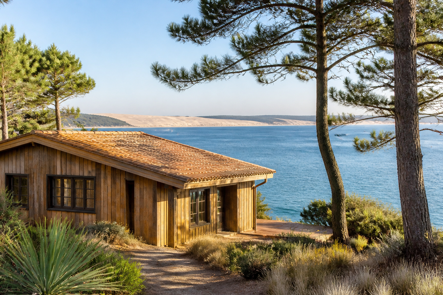 Cabane du Ferret au Cap Ferret