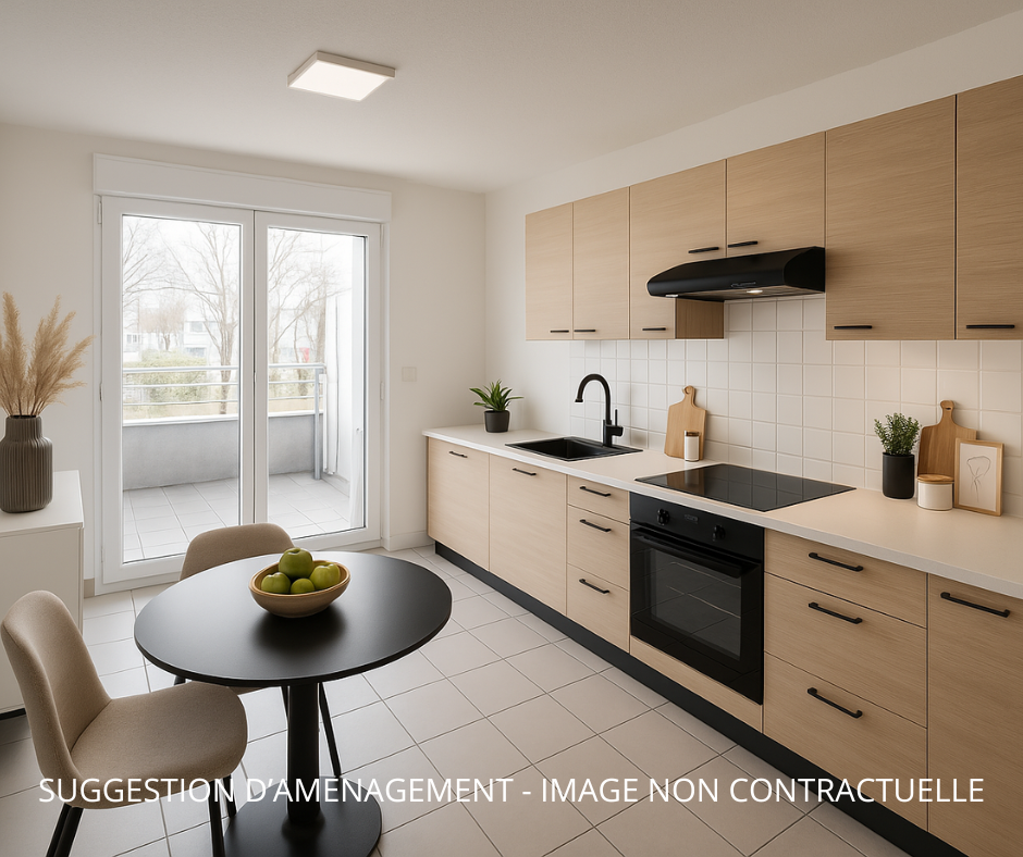 apartment 3 Rooms for sale on Échirolles (38130)